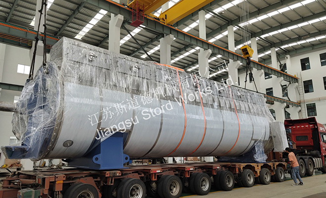 150T/D 500平方斯道德圓盤式干燥機(jī)發(fā)運(yùn)德國(guó)