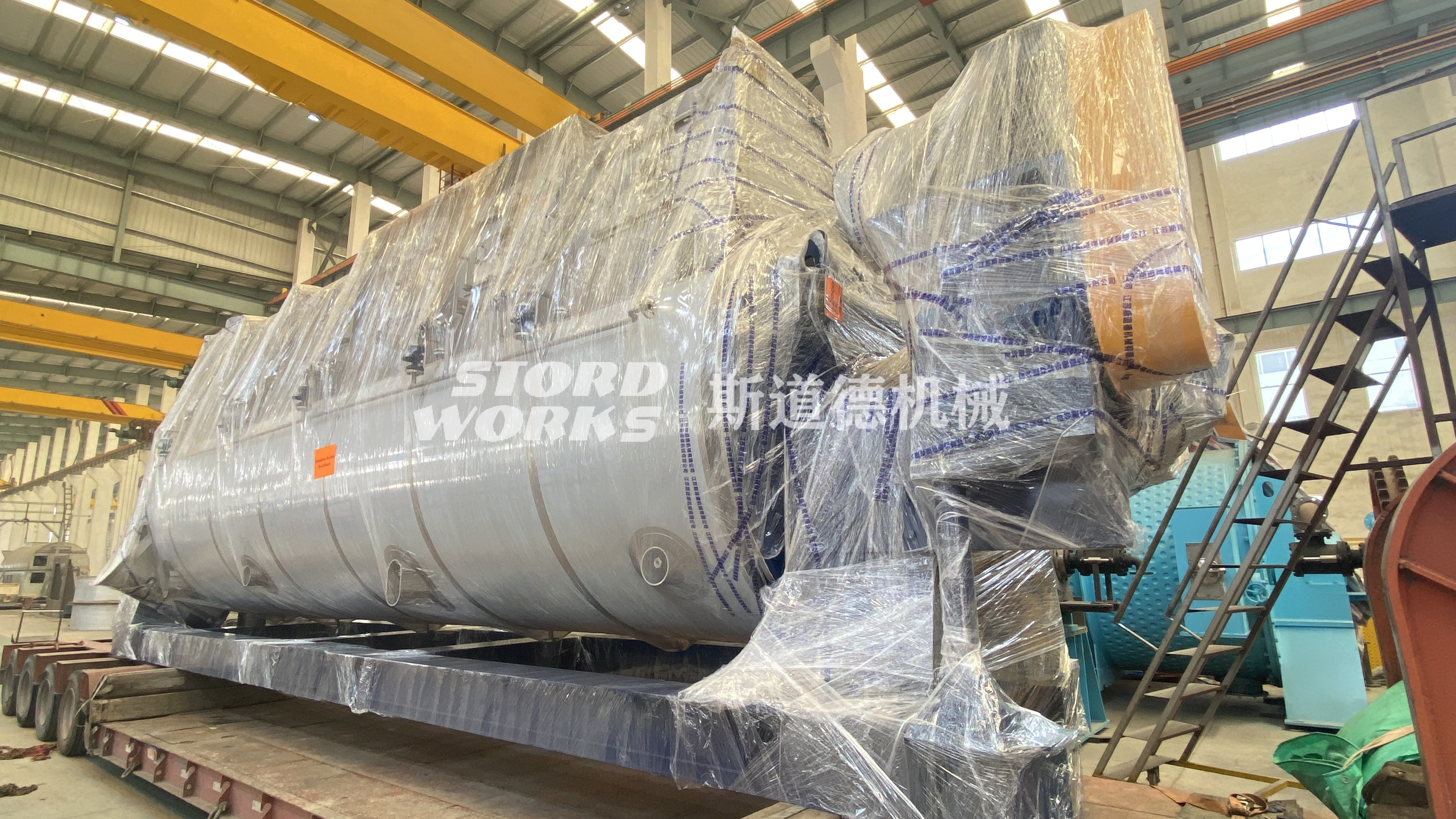 全球視野，卓越品質(zhì)——斯道德機械污泥干化成套設(shè)備發(fā)往歐洲